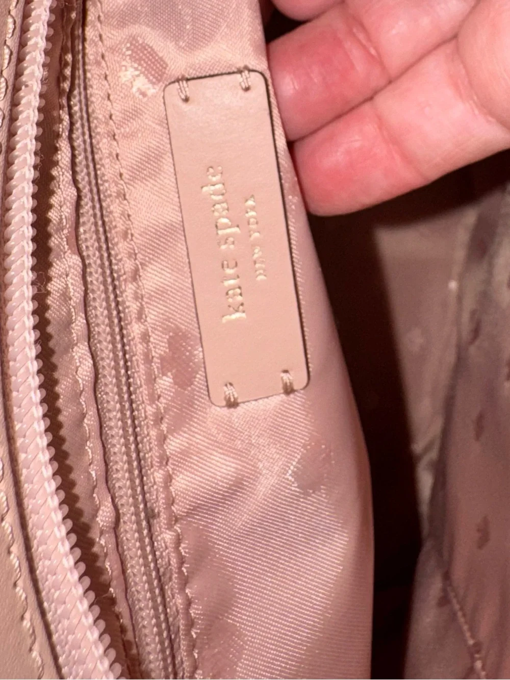 Kate Spade Kerri Medium Tote Pink Soft Leather - NWOT